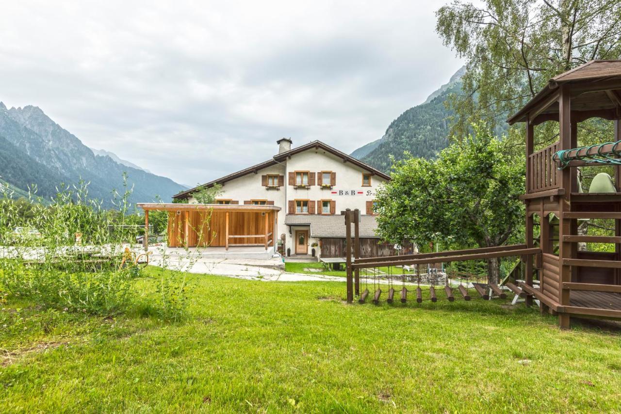 B&B Pranzaira Vicosoprano Екстер'єр фото